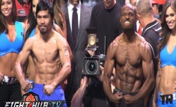 Pacquiao vs. Bradley 2: Full weigh in and face off video