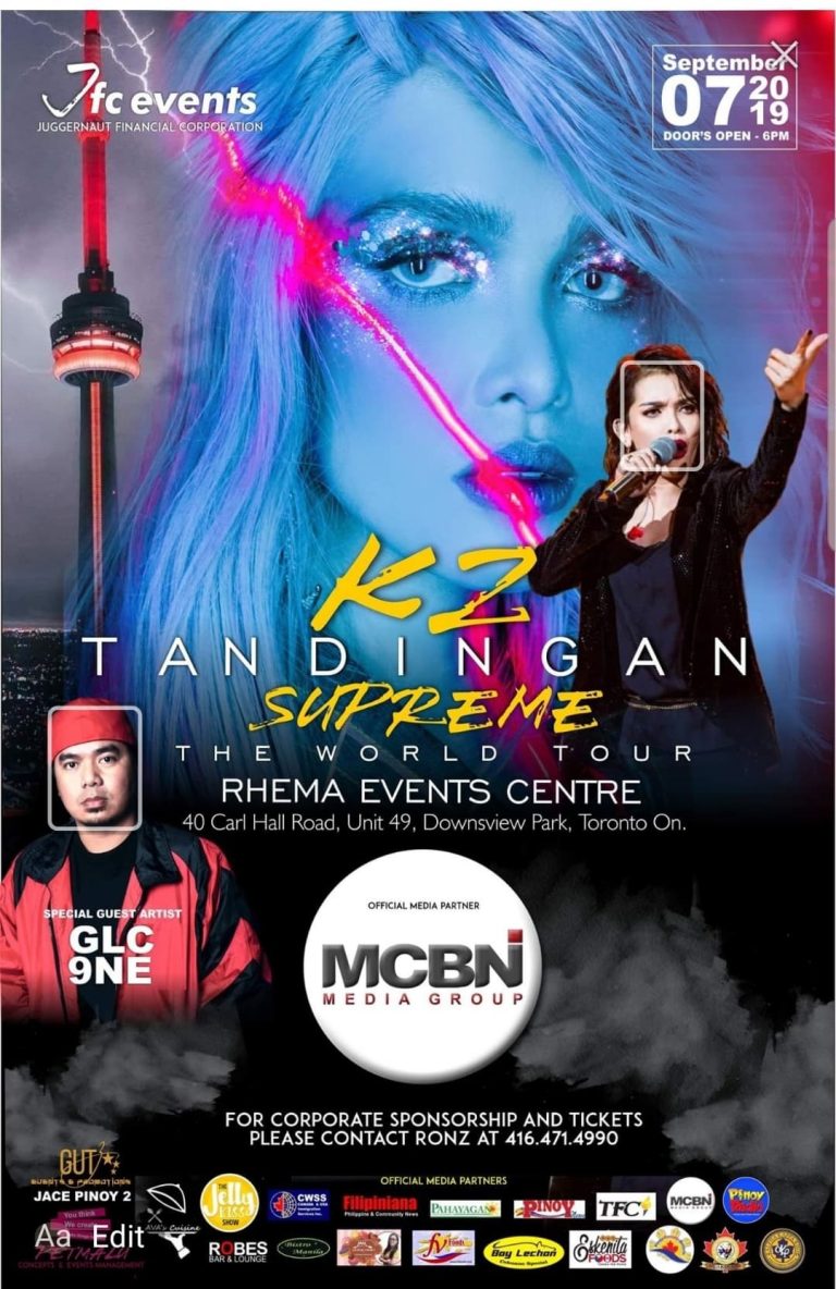 Watch: KZ Tandingan Supreme The World Tour – Live in Toronto 2019