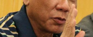 “Bumagsak man ang eroplano ko huwag mag alala andyan si Leni para pumalit sakin” — Duterte