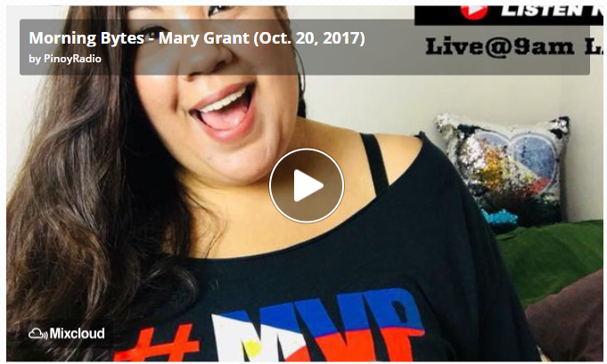 Morning Bytes – Mary Grant (Oct. 20, 2017)